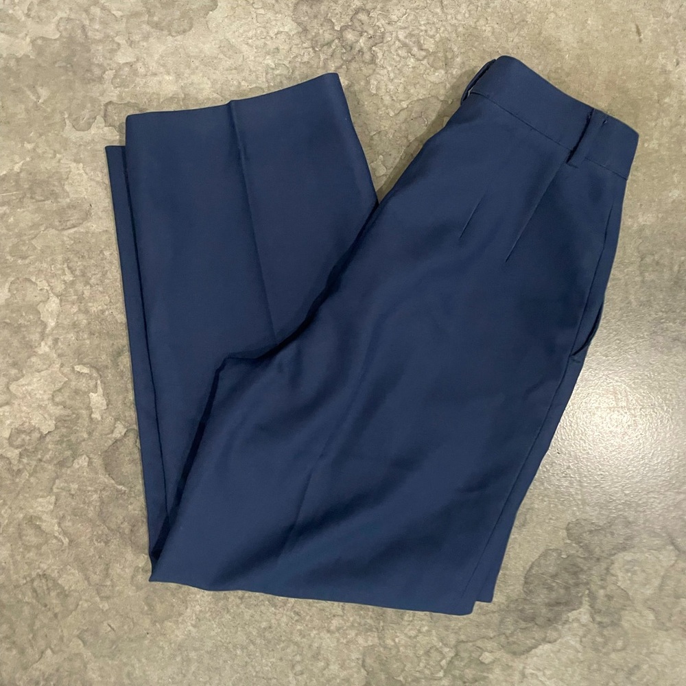 Navy Blue Straightleg Slacks